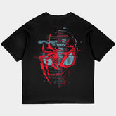 Spider man Miles Morales Oversized Black Tee